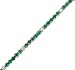 18KT Emerald & Diamond Bracelet
