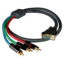 Impact Acoustics SonicWave Component Video RCA Break-Out Cable - Video cable - component... by Cables To Go