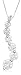 14k Choice of White or Yellow Gold Diamond Journey Curve Pendant (3 cttw, H-I Color, I1 Clarity)
