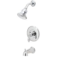 Price Pfister 808E0BC Catalina Single-Handle Tub and Shower Faucet, Chrome