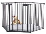 BabyDan - BabyDen - Play Pen and Gate Black