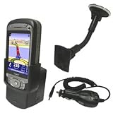 Bargaincell- Brand New HTC Cingular TyTN / 8525 / JasJam / Hermes PDA Smartphone Car Windshield Mount Holder with Charger