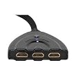 B&A-MINI switch HDMI 3 en 1, automatique, max.1080p, cable HDMI 0,50 m/ Full HD 1080p - HDMI v1.3b - Signal Audio HD (Dolby digital, DTS, 5.1, etc..) - DVD / Blu-Ray / Xbox 360 / PS3 / Full HD LCD / Plasma & LED
