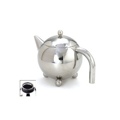 Satin Satinless Teapot with 0.4 L
