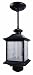 Heath/Zenith SL-4350-BK 360-Degree Motion-Activated Decorative Pendant Light, Black