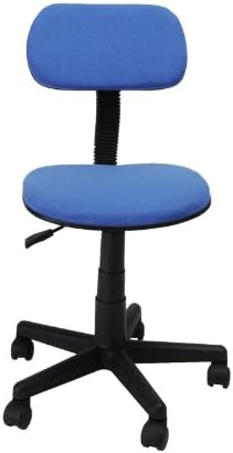 Small Ergonomically Task Computer Chairs for Kids Students with Comfortable Fabric Pads Blue