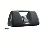 Memorex Mi3005 iMove, Portable Digital AM/FM Radio Boombox with Remote & iPod Dock  (Black)