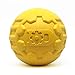 Industrial Dog by SodaPup - Natural Rubber Ultra-Durable Chew Ball - Chew Toy -Made in USA - for The Most Aggressive Chewers - Yellow - Large