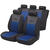 Zoom Produkt-Bild: Auto Schonbezug / KFZ Sitzbezug Set RACING BLAU