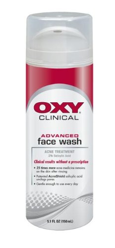 OXY Clinical Advanced Face Wash, 5.1-Fluid Ounces Deals OXY Clinical Advanced Face Wash, 5.1-Fluid Ounces Deals