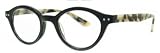 Scojo Optical Baxter St. Reading Glasses - Black/Vanilla/Twilight - Strength +2.0