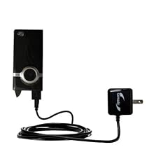 Rapid Wall / AC Charger for the Pure Digital Flip Video Mino - Gomadic Brand w/ TipExchange Technology
