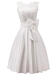  Beaded Chiffon/Taffeta Evening Dress/Prom Dress  With a Bow(s)