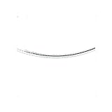 Omega Sterling Silver Necklace 3mm Wide