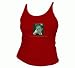 Bush - All Your Base Are Belong To Us Ladies Tank Top Red/White Medium