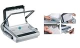 Rexel WB656 Wire Binding Machine Manual Binds 140 Sheets Punches 20x80gsm Ref 2100573/44092