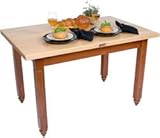 John Boos Kitchen Table with Maple Top