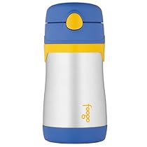 Foogo by Thermos Leak-Proof SS 12 oz Straw Bottle in Pink