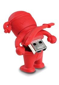 E-FILLIATE, INC, BONE Ninja USB Drive 4GB Red 