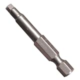 Professional-Quality Individual Driver Bit - Robertson #2 x 2" - Quick-Change Shank