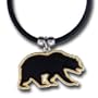 California Golden Bears Logo Pendant Rubber Necklace - NCAA College Athletics Fan Shop Sports Team Merchandise