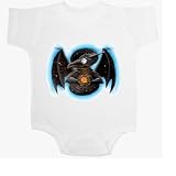 Draco Nocturne Baby Ultrasoft Onesie by E-Shirt