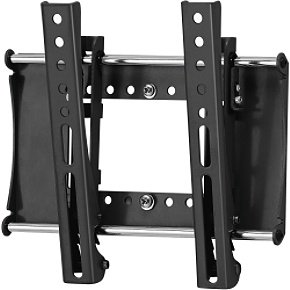 OmniMount U1T BLACK Universal Flat Panel Lateral Adjustment Tilt Mount