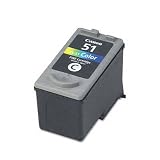 ~:~ CANON COMPUTER SYSTEMS CCSI ~:~ CL-51 (0618B002, BC-91) Inkjet Cartridge, Tri-Color
