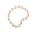 AugustinaJewelry Single Strand 7-7.5 Inch 10MM Pink Shell Pearl Bracelet