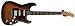 Fender Deluxe Lonestar Stratocaster® Guitar with Gig Bag - Rosewood Fretboard, Brown Sunburst