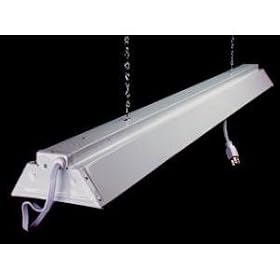 Hydrofarm 4 Foot Light Fixture, ETL Listed
