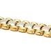 Two Tone Gold Look Magnotherapy Bracelet by TOC