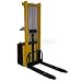 Fully Powered Stacker 2000 Lb Cap Fixed Forks Over Fixed Straddle Legs