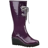 Sperry - Women's Pelican Wedge Sadie Tall Rubber Rain Boots (Multiple Colors)