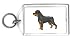 Keychain with rottweiler, dog, canine