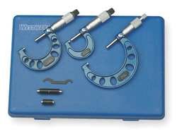 Westward 4KU86 Micrometer Set, Outside