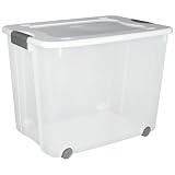Sterilite 90-qt. Ultra Latch Wheeled Box - White