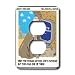 Londons Times Religion Heaven Hell Cartoons - Sometimes Internet Connections Take The Patience Of Job - Light Switch Covers - 2 plug outlet cover