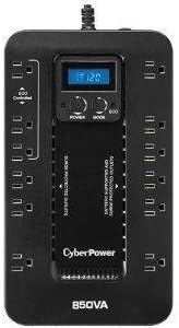 CYBERPOWER SYSTEMS EC850LCD Cyberpower Systems Eco Lcd - 12 - 5-15r Outlets 5ft Cord 5-15p Plug