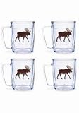 Tervis Tumblers Moose 17 oz Mugs - set of 4 - B000Z4GY92