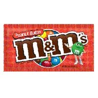M&Ms Peanut Butter Chocolate Candy - 24 Bags