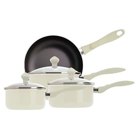 Prestige Urban Cookware Saucepan Set, Grey, 4 Piece