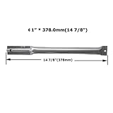 MBP 16791 Replacement Straight Stainless Steel Pipe Burner for MCM, Kenmore Sears, K Mart, Nexgrill, Lowes.
