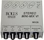 Rolls MX28 Mini Mix VI Stereo Mixer