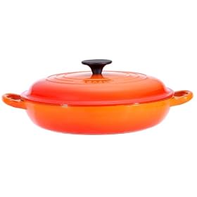 Le Creuset Enameled Cast Iron 5 1 2 Qt Buffet Casserole Flame by Le Creuset