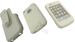 NEW OEM Otterbox Defender iPhone 3G 3GS White Case + White Holster