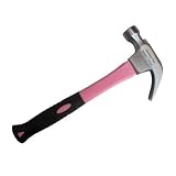 TomBoy Tools 13oz Magnetic Pink Hammer