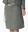 Women's Olive Knee-Length Skirt