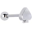 Stainless Steel Spade Barbell Tongue Ring
