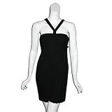 ALICE and OLIVIA Pleat Knit Tank Top in Black by Alice & Olivia